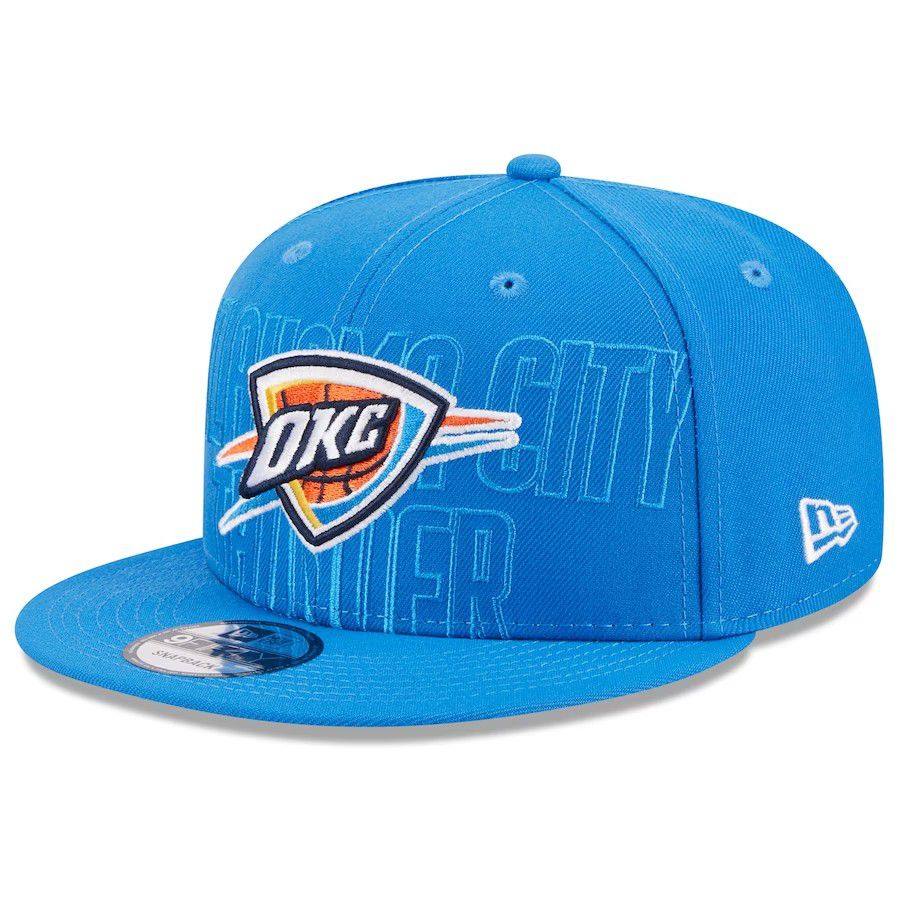 2023 NBA Oklahoma City Thunder Hat TX 20230831->nba hats->Sports Caps